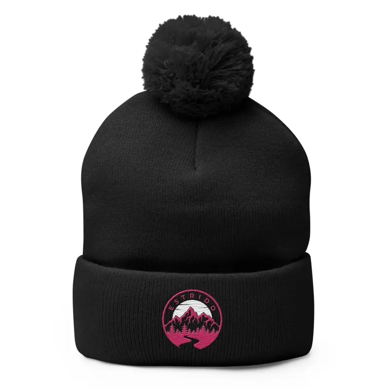 BEANIE CLASSIC POM POM FLAMINGO