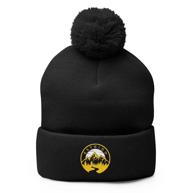 BEANIE CLASSIC POM POM YELLOW